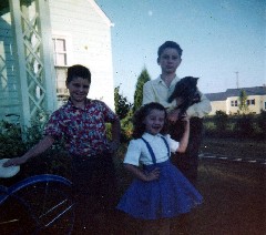 David, Becky, Dan Dorrough; Medway OH
